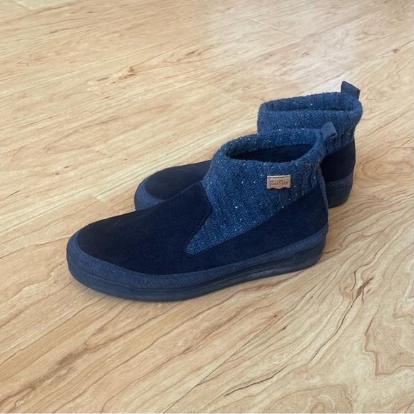 TONI PONS Gigi purl suede leather slip on Ankle Boots #instint US 6.5 Woman’s - Picture 3 of 7